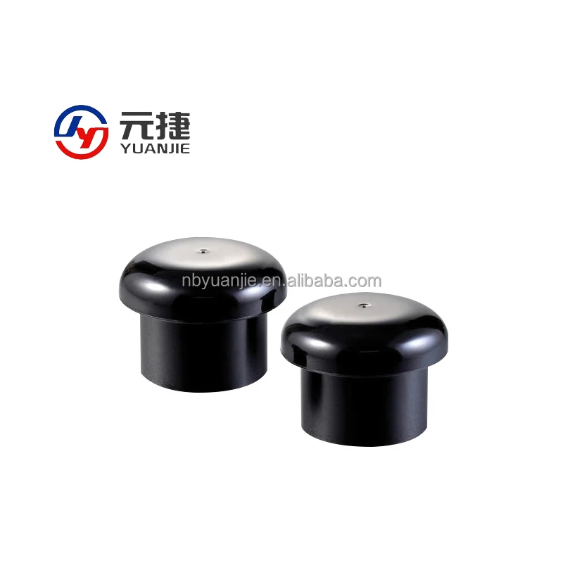 
Yuyao factory plastic mushroom shape bottle cap 24/410 