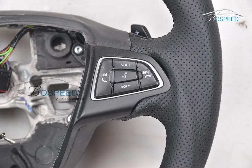 
2017 most popular Carbon Fiber steering wheel For Ford Focus 