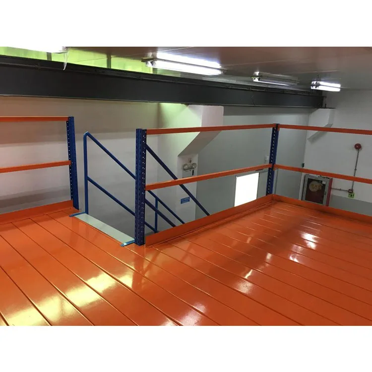 Складское хранение промышленная сверхпрочная стальная платформа напольный стеллаж лофт для
