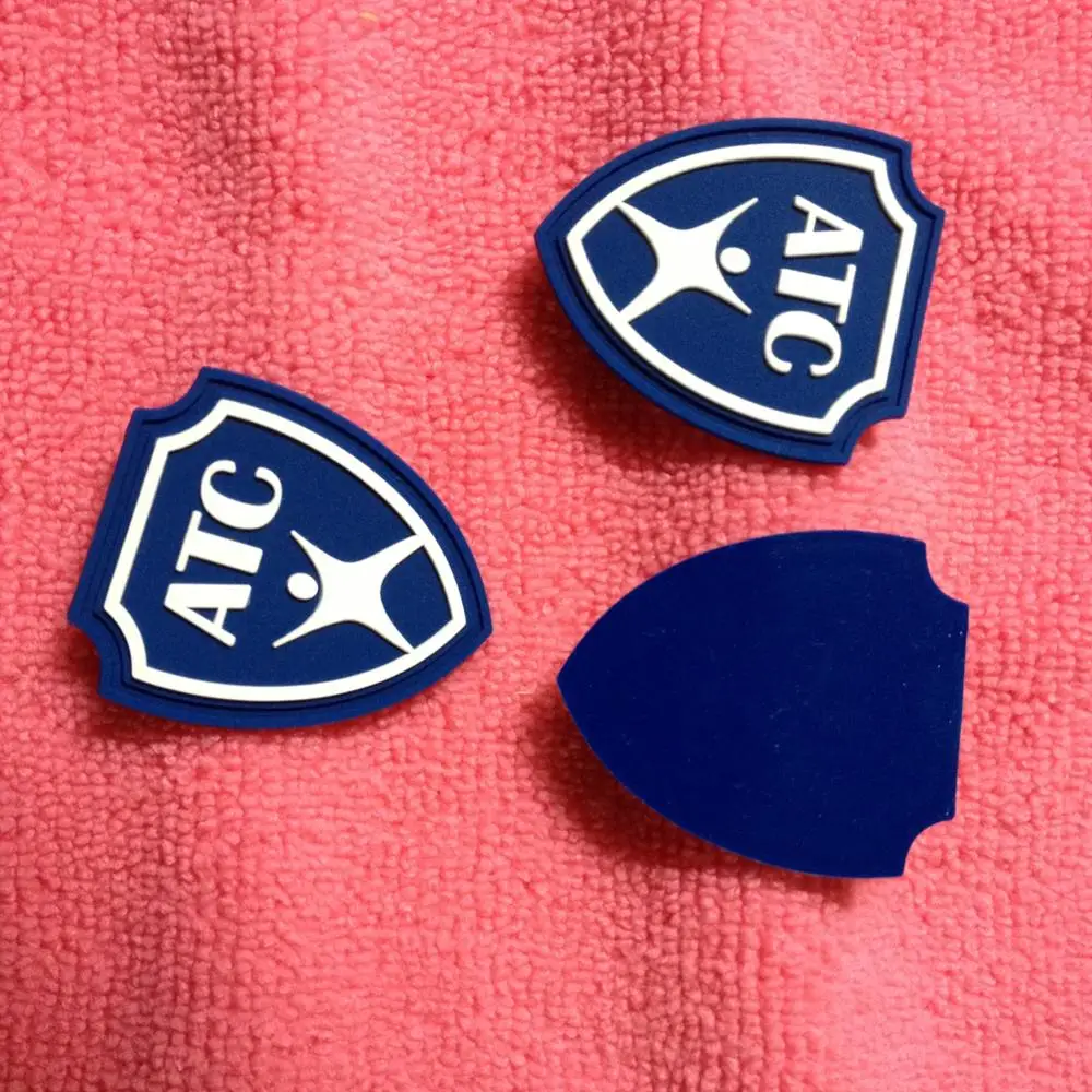 Factory supplier apparel rubber label,clothing silicone rubber label for trademark