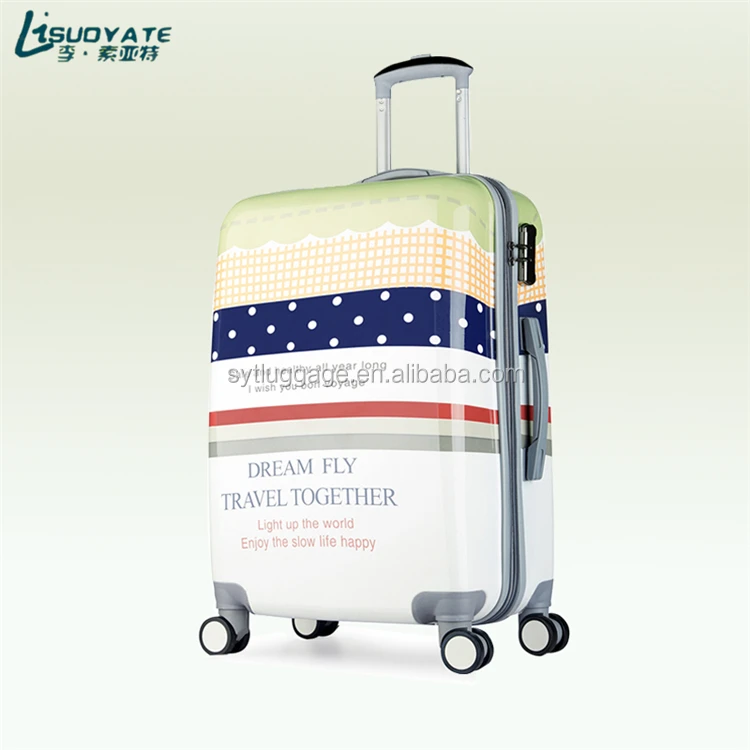 The soyat brand luggage, white design box, strong and durable suitcase.