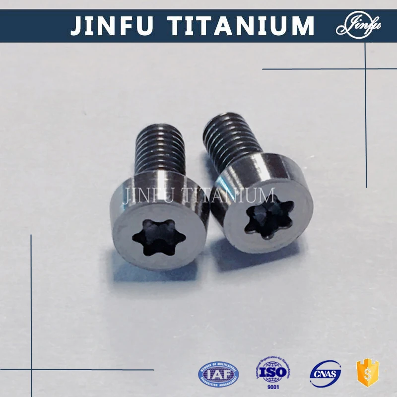 
China manufacturer titanium screws m3 titanium screws m2 titanium metric socket head screws with cheap price 
