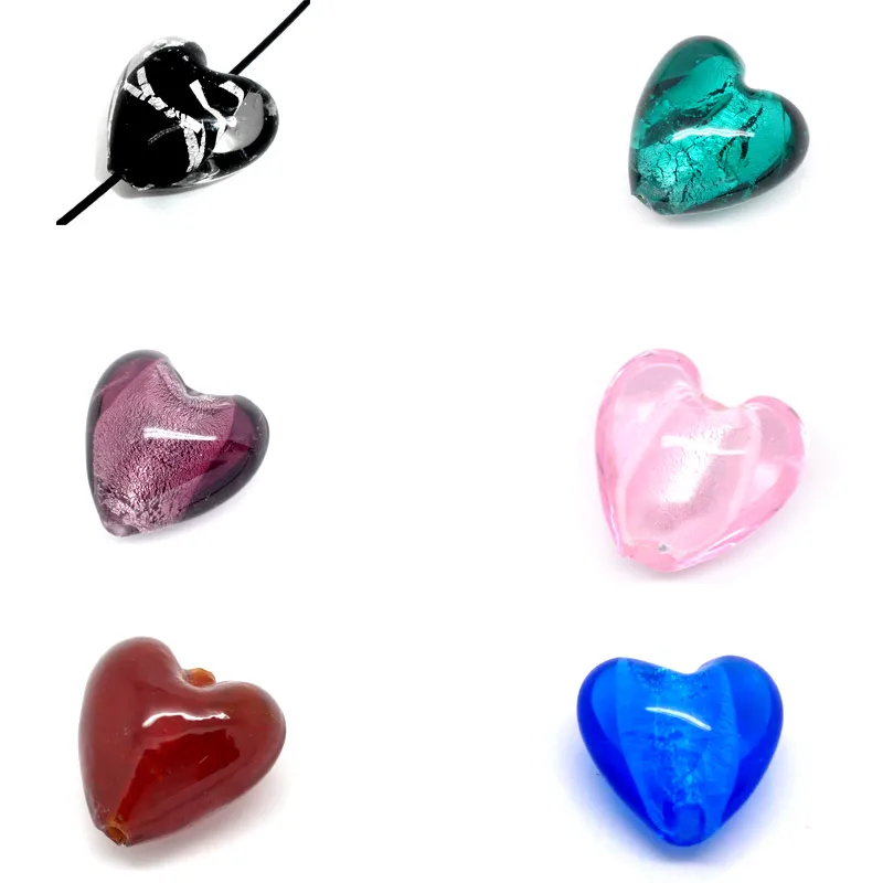 Red Ruby crystal vase Heart shape gemstone for Wedding Centerpieces with factory price