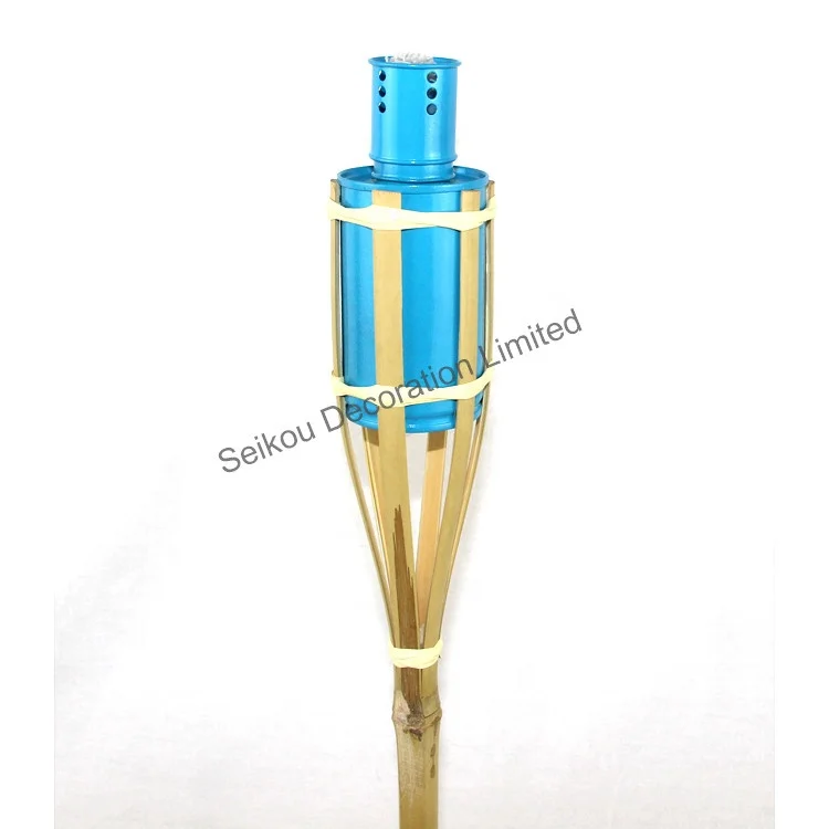 
Hot sale 60cm Natural Bamboo Tiki Torch without weaving 