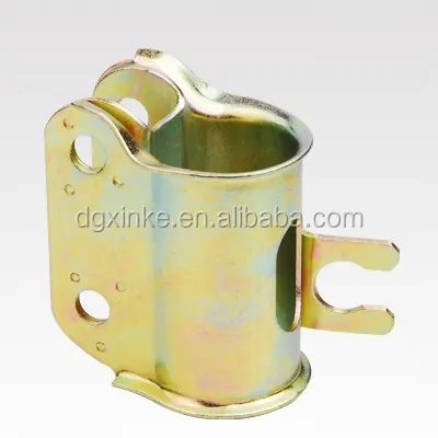 OEM multifunctional sheet metal stamping stainless steel fastening fitting black round tube clamp