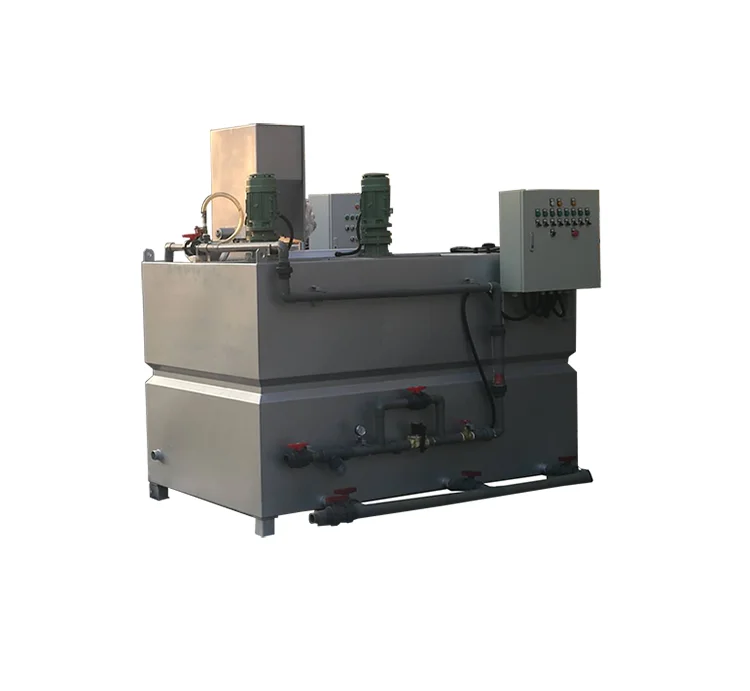 polymer mixing tank chemical dosing automatic polymer PAM preparation unit