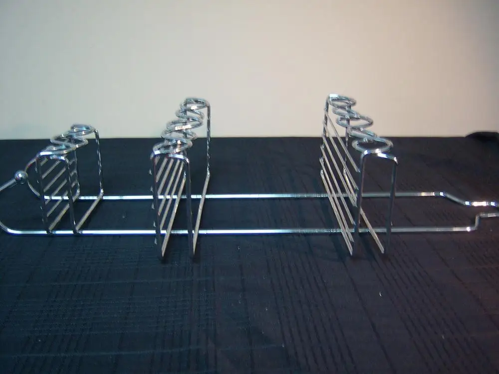 MOdern Shower Bathtub Caddy - Over The Showerhead Spacesaver - 2 Large Wired Shelves Toilet Storage Rack Bathroom