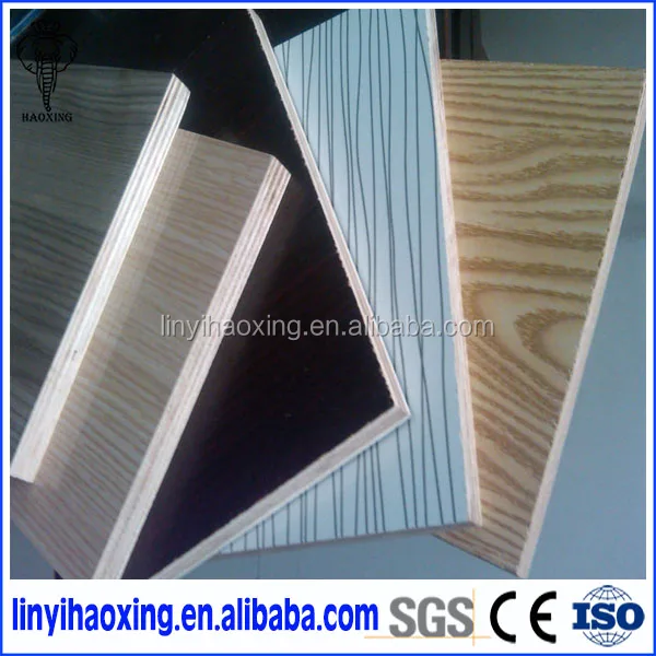 
3mm~25mm Thick Melamine White Laminated Plywood Sheet 