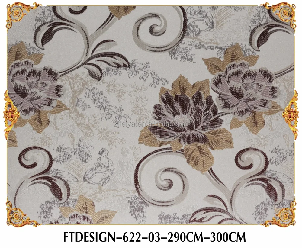 3D Green Wallpaper,Seamless Wallcloth,Fabric Wall Paper