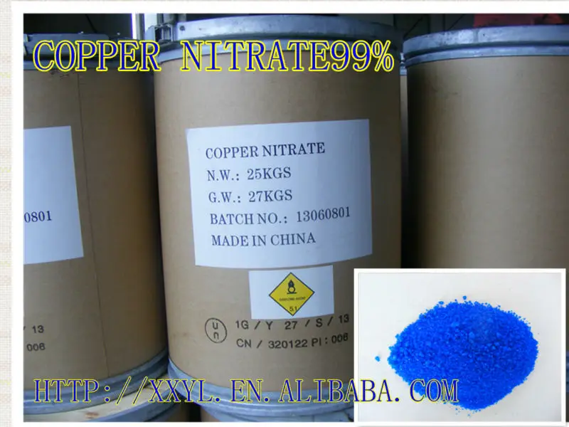 99% Copper nitrate trihydrate  factory