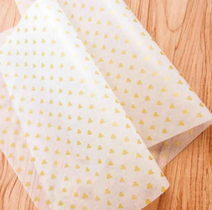 
Greaseproof Wrapping Paper Custom Designed Print Food Sandwich Paper 