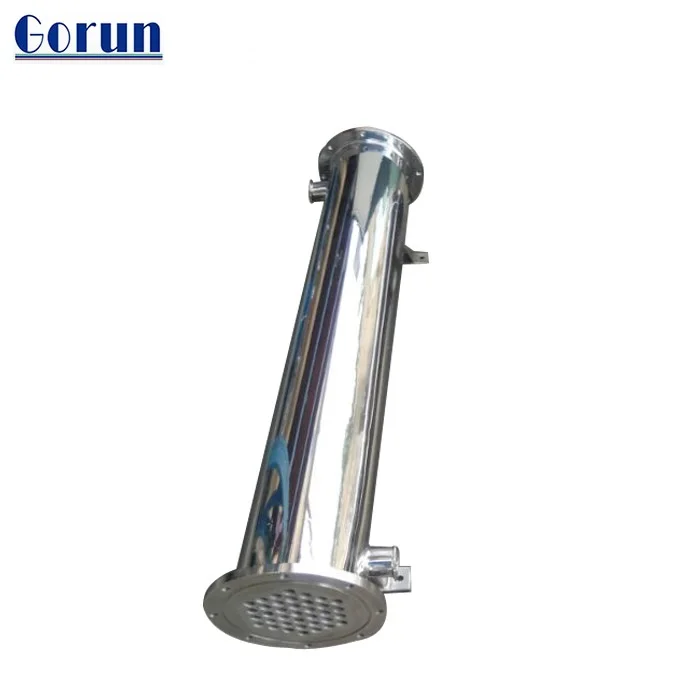 Sanitary Stainless Steel  Water Heating Shell&Tube Heat Exchanger