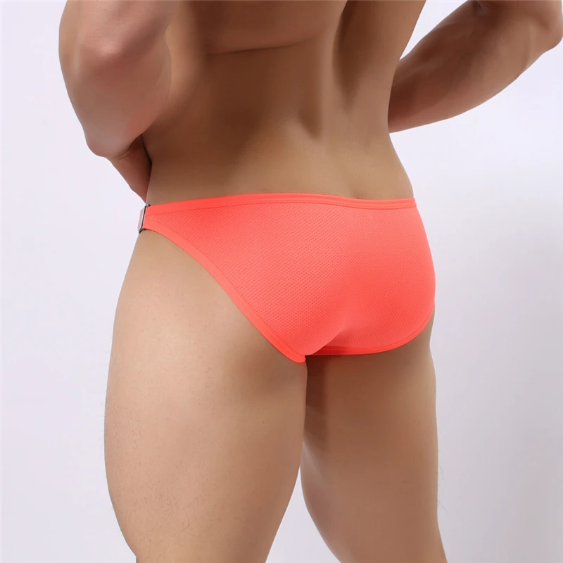 B1146 New Arrival Brand Brave Person Mens Sexy Fashion Mini Briefs Bikini Side Metal Buckle 