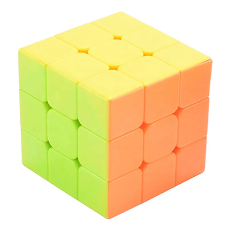 5.7cm kids educational toy abs magical 3x3 smart cube speed with stickerless