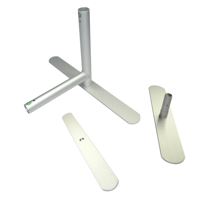 New Portable Aluminum Advertising Booth Tension Fabric Tube Banner Stand