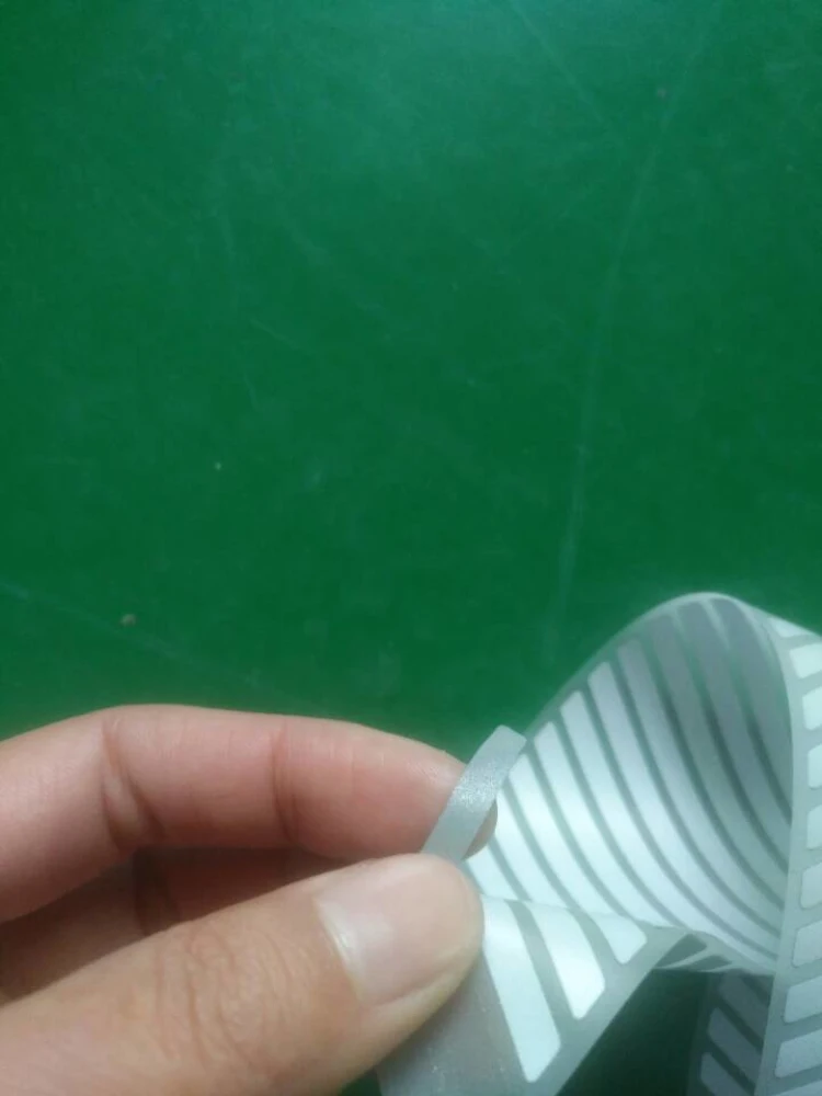 Светоотражающая Сегментированная ПЭТ пленка hi vis с теплопередачей лазерная лента термоклейкая