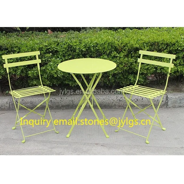  Уличный садовый складной стол стулья для бистро легкое хранение оптовая продажа