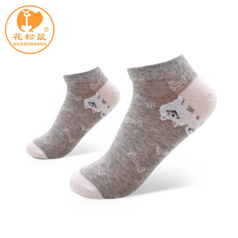 
Lovely rainbow color funny children sock kids week socks 
