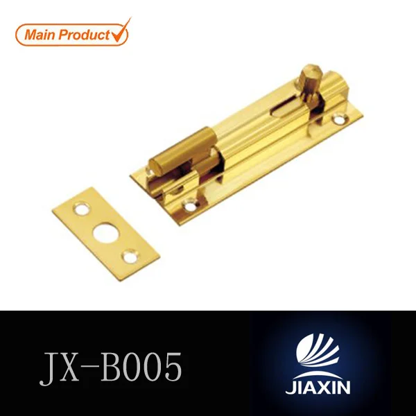 
1 inch Width Brass Door Flush Bolts Solid Brass Sliding Barrel Bolts Brass gate latch types 