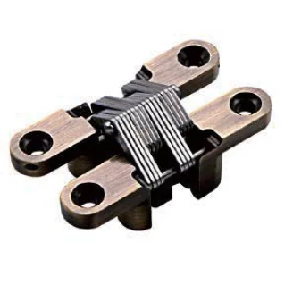 3D Adjustable Heavy duty Cross Hinge  Zinc Alloy Door Hinges for Timber Door Invisible Hidden Concealed Hinge