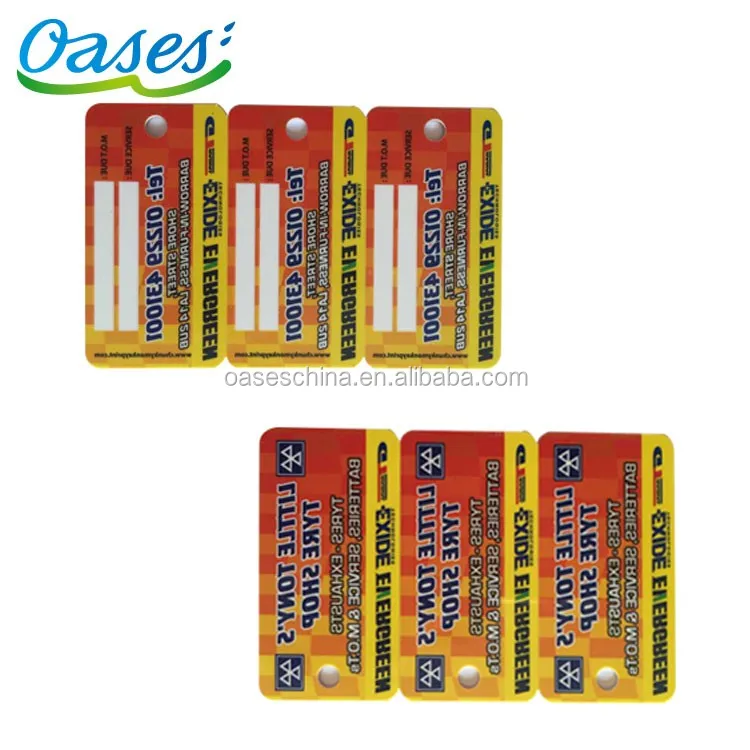 VIP Card Keychain Card with Hole Punch Print