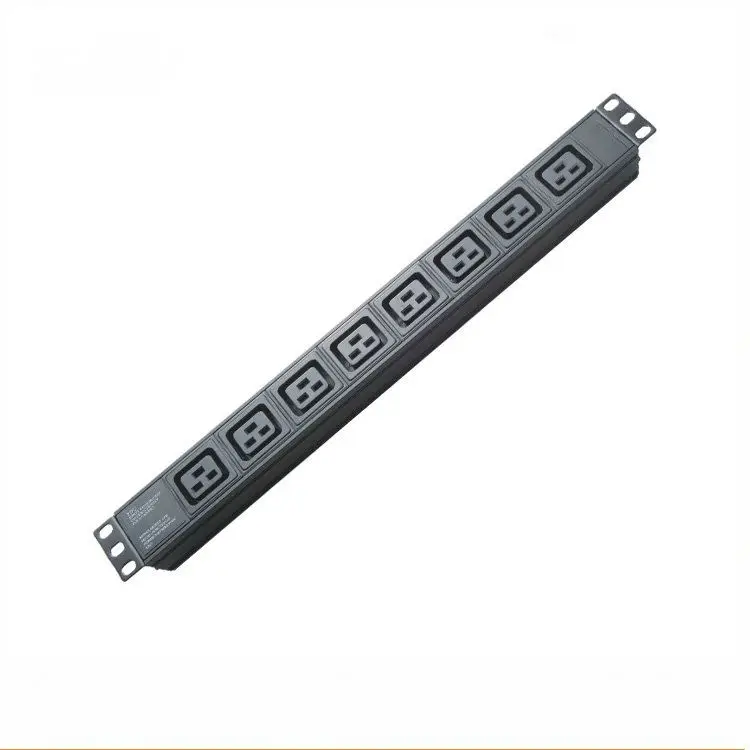 1U 8 способов IEC C19 PDU гнездо