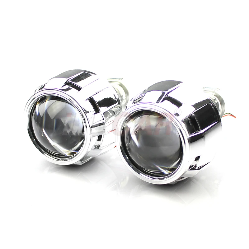 IPHCAR G260 no angel eyes H1 Hid Projector Lens CCFL Angel Eyes Projector With 2.5 inch Shroud