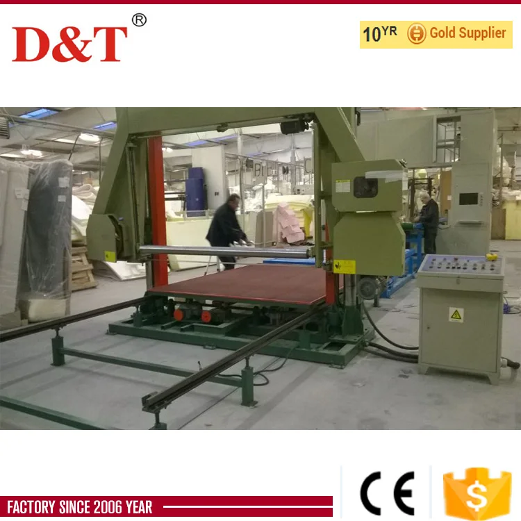 Automatic  Horizontal Machines for Making Mattresses Polyurethane CNC Foam Cutting Machine for Sponge Mattress