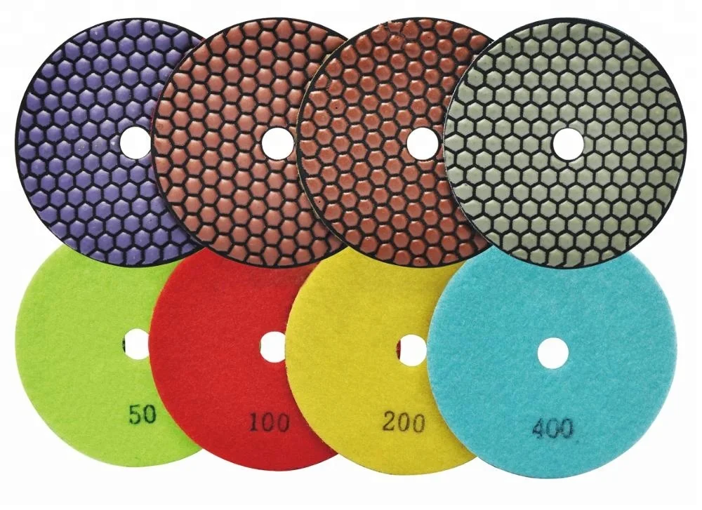 Super Premium Dry Diamond Polishing Pads for Stone, Marble