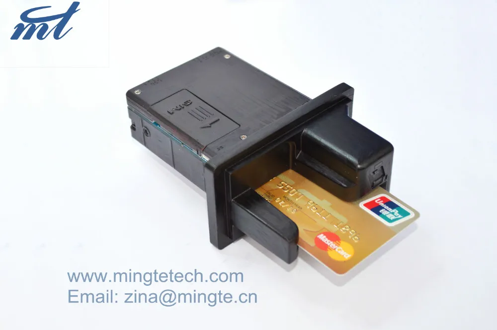 Мини портативный считыватель магнитных полос авто отклонить киоск вставить серийный чтения карт поддерживает IC RFID MT188