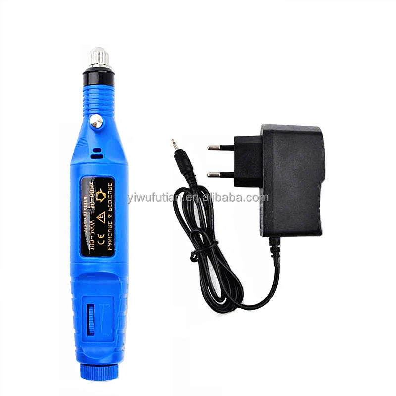 
Professional Electric Nail Polisher Nail Art Drill Set 6 Bits Electric Manicure Nail Tool Pen 