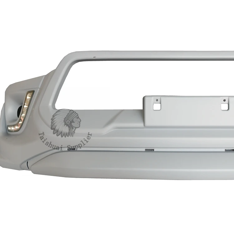 
ABS no paint big front bumper for hilux revo 4wd car accessories protection parts car bumpers 