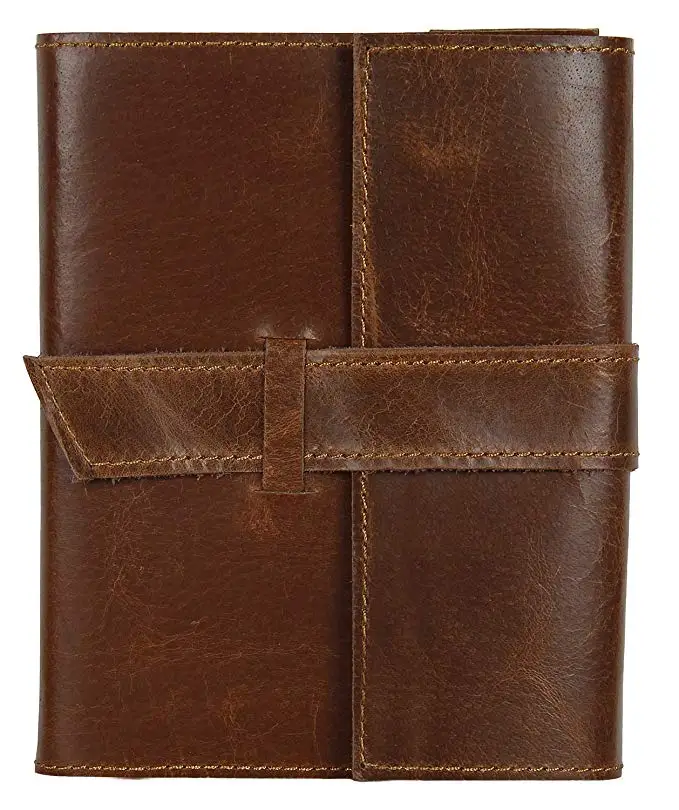 Genuine Leather Handmade Journal to Write in Notebook Refillable Diary for Men & Women Writers Artist Poet Gift
