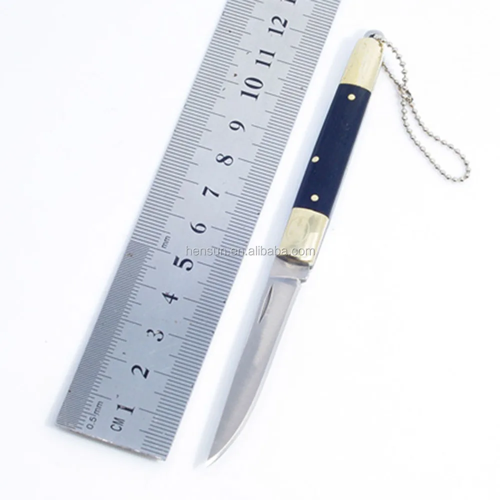 China wholesale Columbia folding pocket knife collection knife with brass resin handle