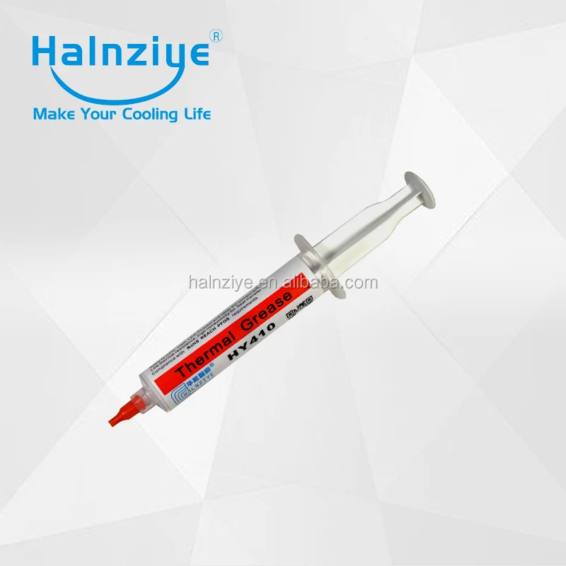 best value HY410 silicone thermal grease thermal paste thermal compound for high power LED PCB