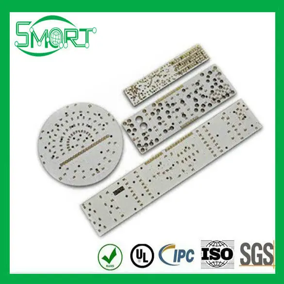 Smart Electronics Customized Metal clad printed Circuit Board, with High Thermal Conductivity, Aluminum PCB