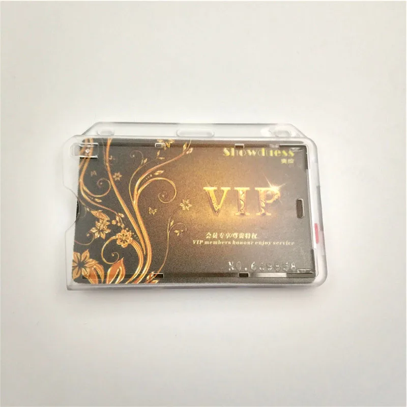 Лидер продаж, жесткий пластиковый держатель для удостоверения личности, Жесткий Чехол для удостоверения личности, держатель для удостоверения личности для персонала