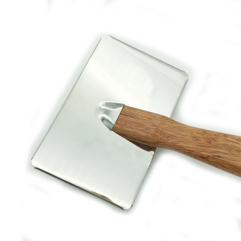 Wooden Handle Pet Grooming Brush with 3 Sizes Combs Stainless Steel and Rubber Products for Dog and Cat Beauty