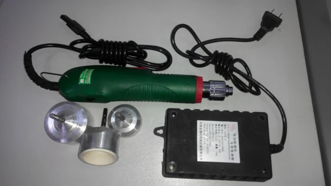 High efficiency small handheld cap closer with scope 10 mm-50 mm