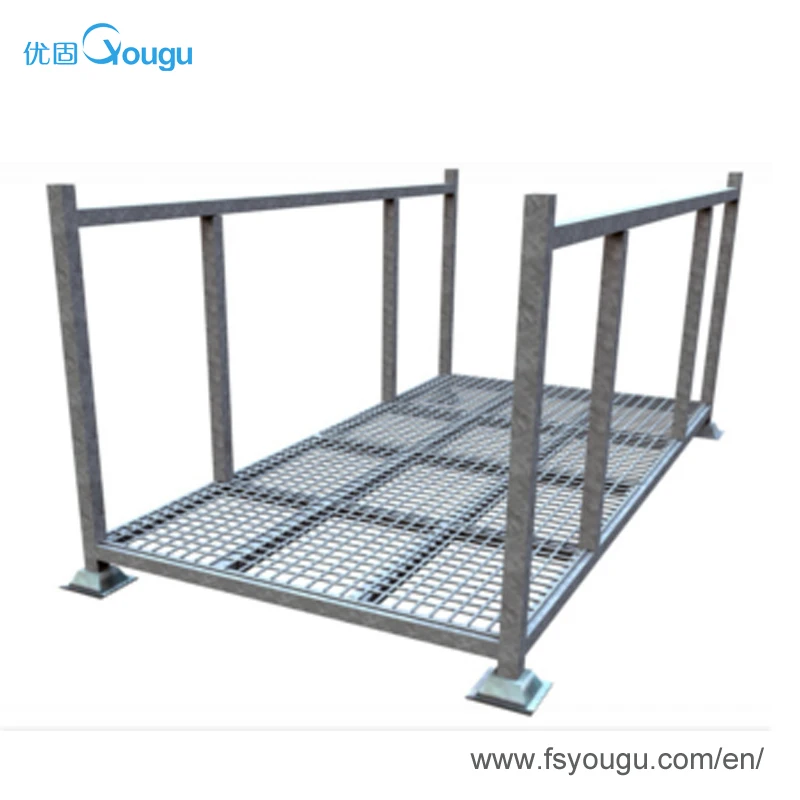 Warehouse customized best selling steel frame storage rack and cage rolling rack