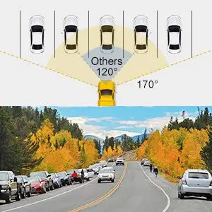 Factory price AKASO V1 mini car camera real full hd 1080p car blackbox video recorder loop recording car dvr with GPS and WIFI