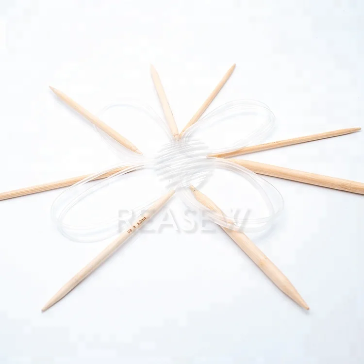 8MM Socks Knitting Bamboo Circular Needles