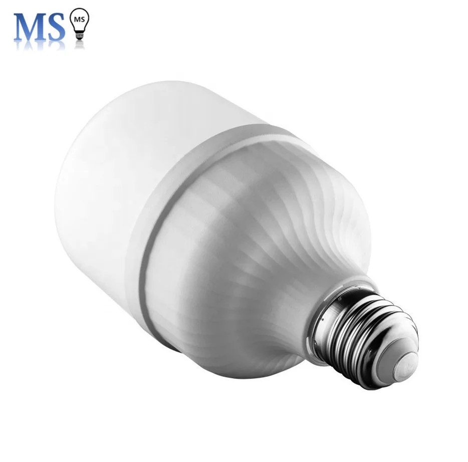 Zhongshan factory 6500K E27 B22 20W 30W 40W 45W 55W T Series led bulb