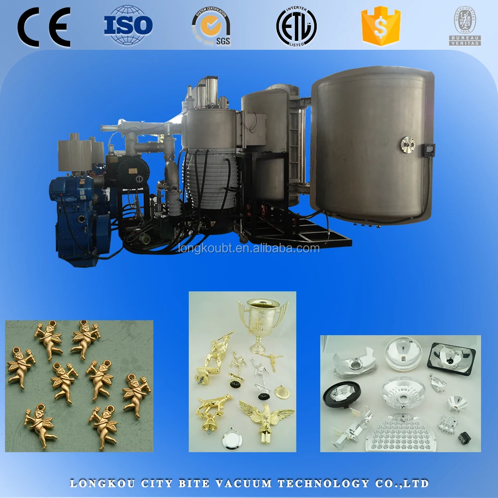 plastic vacuum metalizer/plastic coating /vacuum metalisation