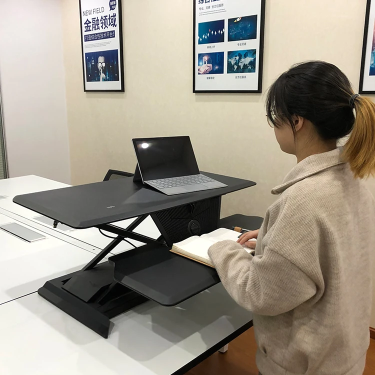 First Rate Factory Price Promotional Electric Height Adjustable Table Standing Desk
