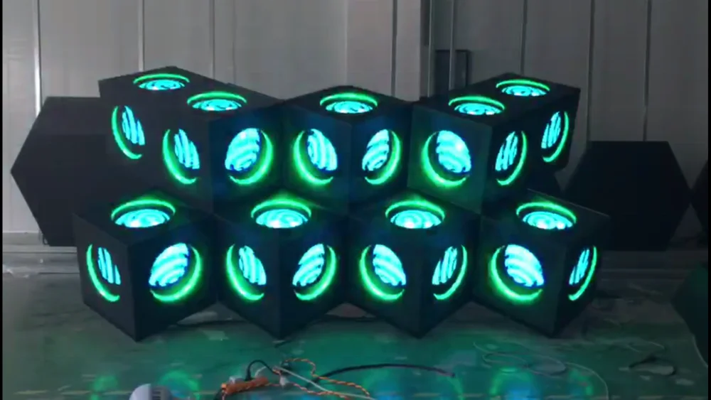 Magic Cube DJ CABINET Square module Customize led  display for night club ktv
