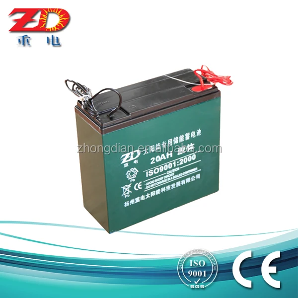
high quality 12v solar lead acid battery charger /60v/ 20ah rechargeable gel battery deep cycle solar battery price/solar street 