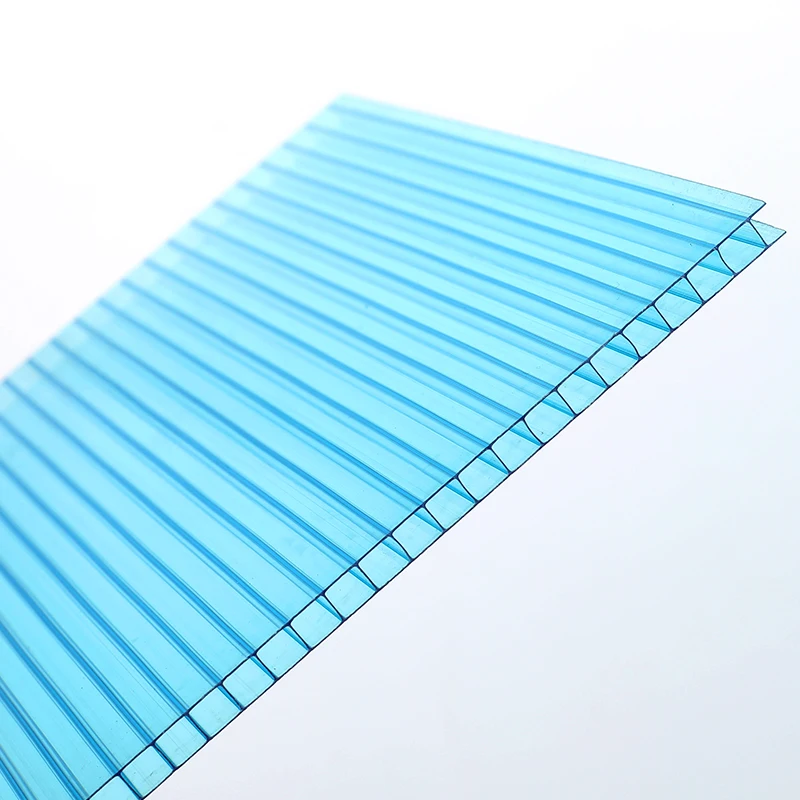 Wholesale twin wall thin polycarbonate sheet for parking shed