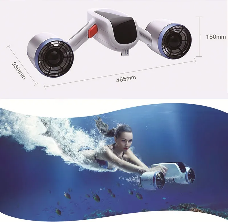 2018 Trending Electric scuba scooter for Diving