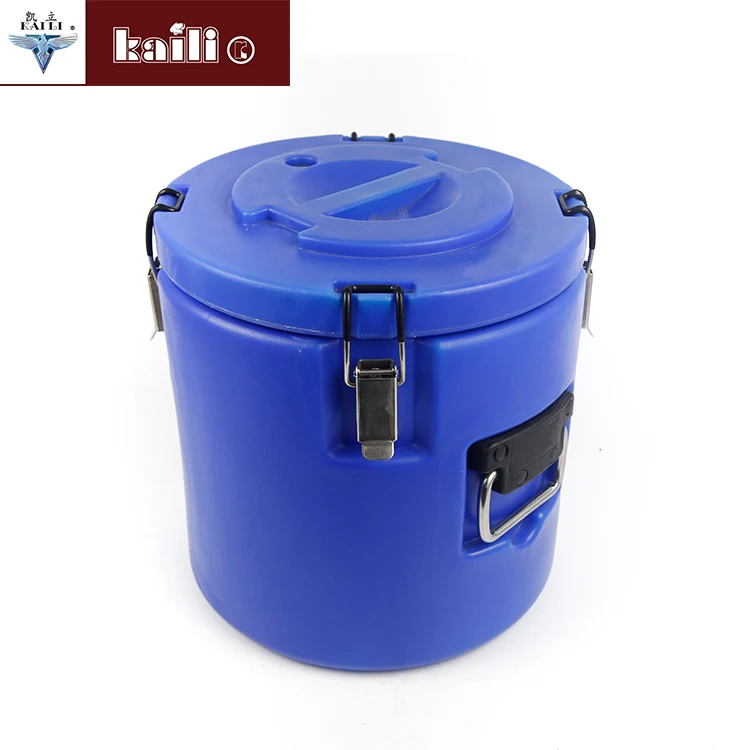High quality  Custom Made Stainless Steel Plastic Shell Storage Barrels With Seal Cover